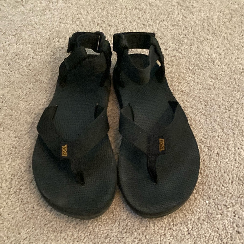 Teva Black Sport Sandals with Durable Straps